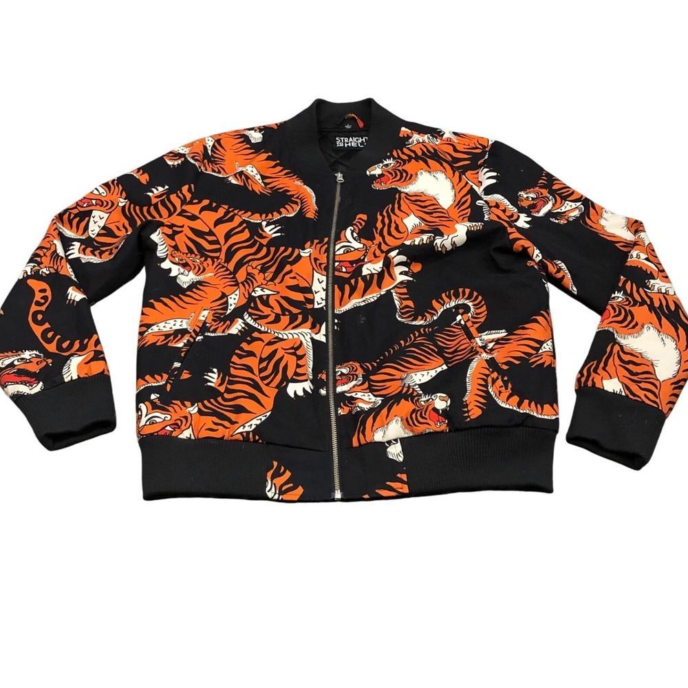 Straight to Hell Jacket Tame My Tiger Hard To Find Unisex Bomber Jacket Large